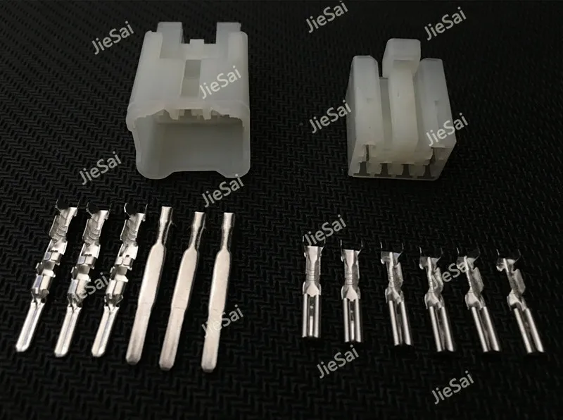 6 Pin 7122 1360 7123 Авто Женский Мужской 2 3 (090) Разъемы Разъем питания корпус CD