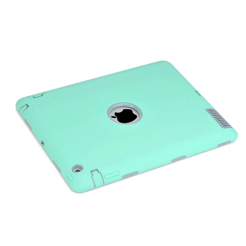Для Apple iPad 2 iPad 3 iPad 4 Чехол Amor чехол сверхпрочный Силиконовый противоударный защитный чехол для iPad2 3 4 защитная пленка для экрана