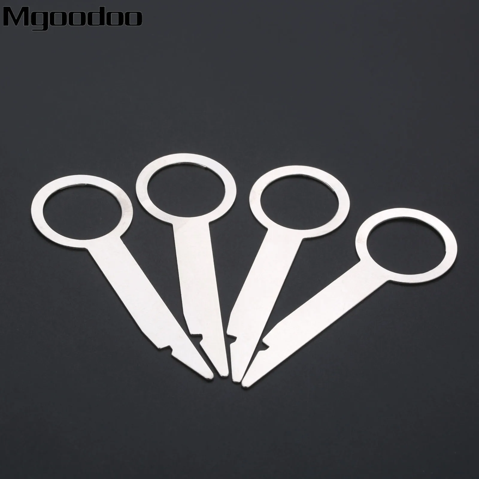 4 шт. Автомобильный ремонт CD стерео радиоприемник съемный лист металлический