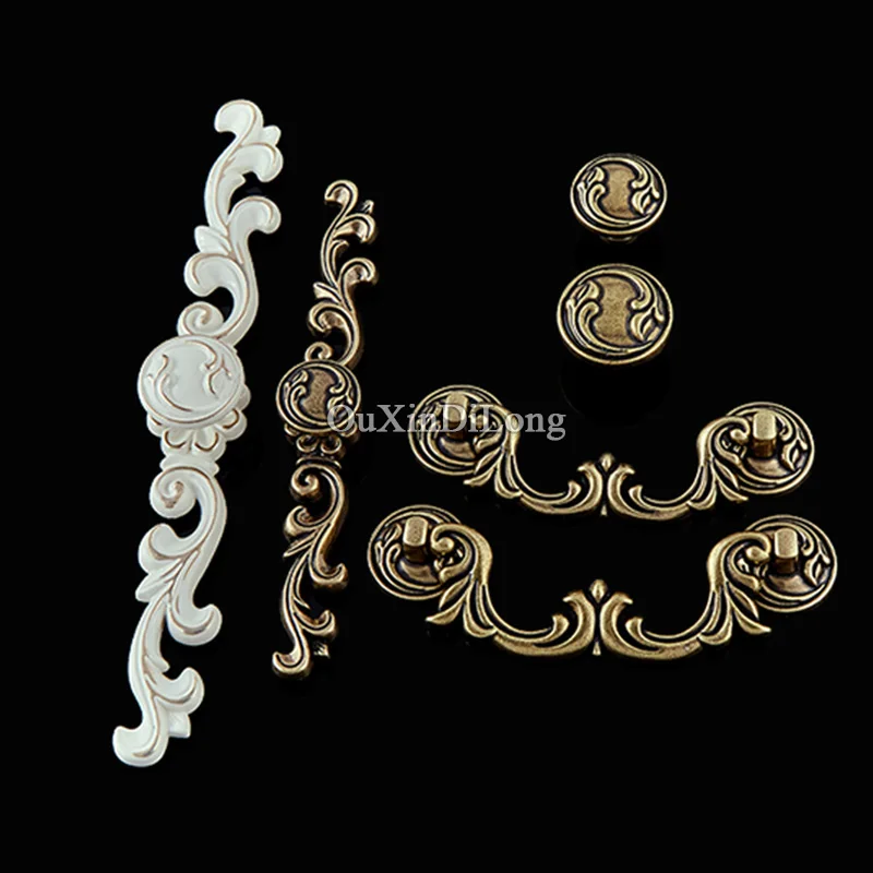 Vintage 2PCS European Retro Kitchen Cabinet Door Handles Cupboard Wardrobe Dresser Drawer Pulls and Knobs | Обустройство дома