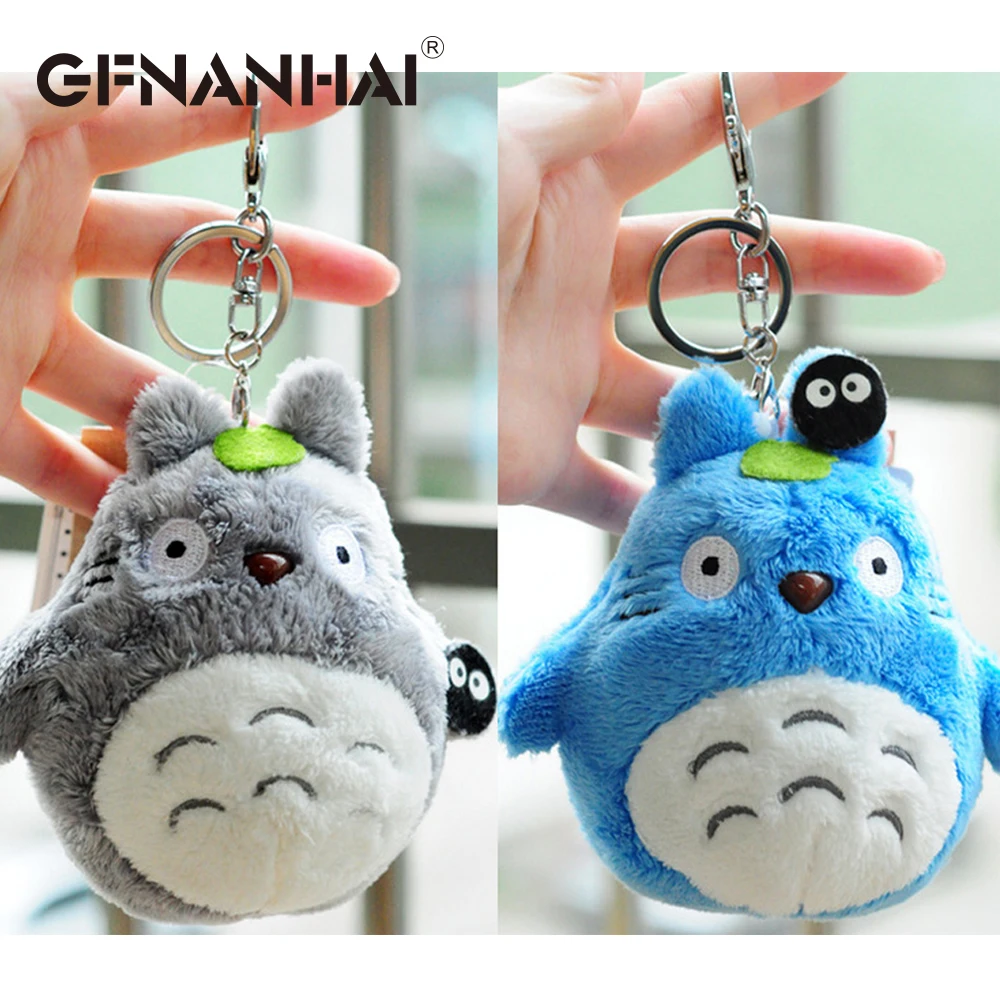1 шт. 10 см МИЛЫЙ Тоторо плюшевый кулон игрушка мягкая Мой сосед сумка брелок для