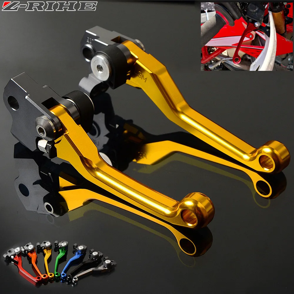 Рычаги тормоза и сцепления DirtBike для Yamaha WR450F WR 450F 450 F 2001-2015 рычаги поворотного