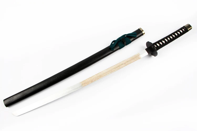 Hakuouki Okita Souji/Сайто Хаджиме/Hijikata Тошизо Опора оружие катана деревянная 100 см 80