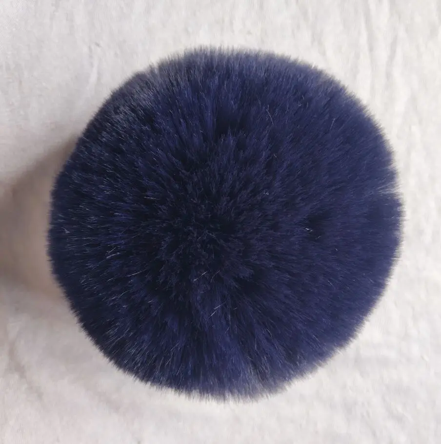 12 см пушистый меховой помпон для сумок аксессуары одежды анти пресс