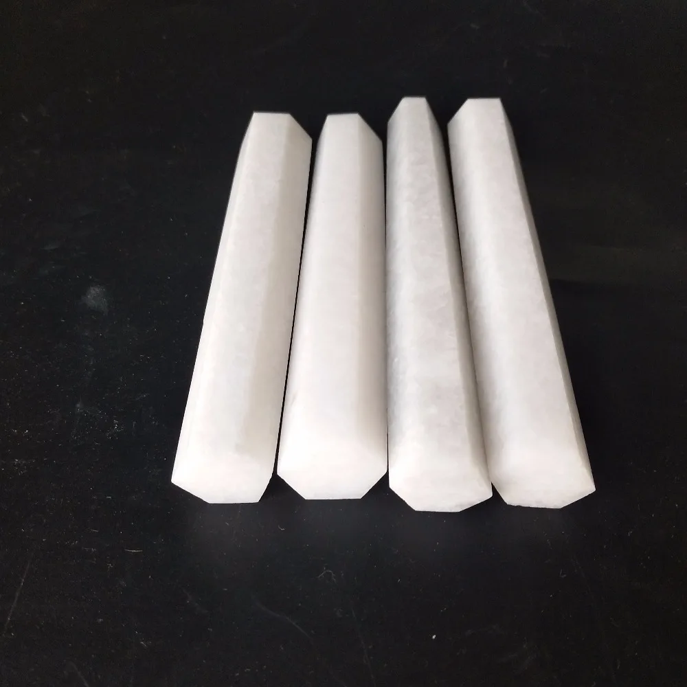 1 шт. натуральный белый Нефритовый камень Хрустальная палочка Кварцевая