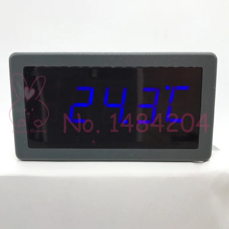 Цифровой термометр 5135T DS18B20 Индикатор температуры-55~ 125C DC5V 12V~ 24V источник питания красный/синий дисплей