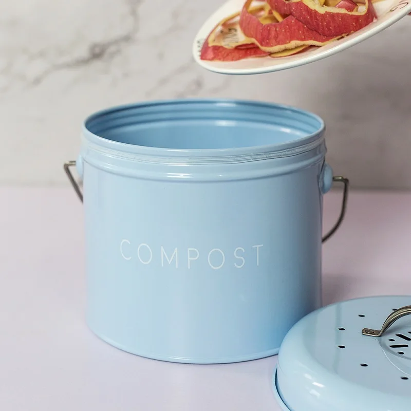 1 шт. полый чехол для компоста из активированного угля семейная посуда ящик