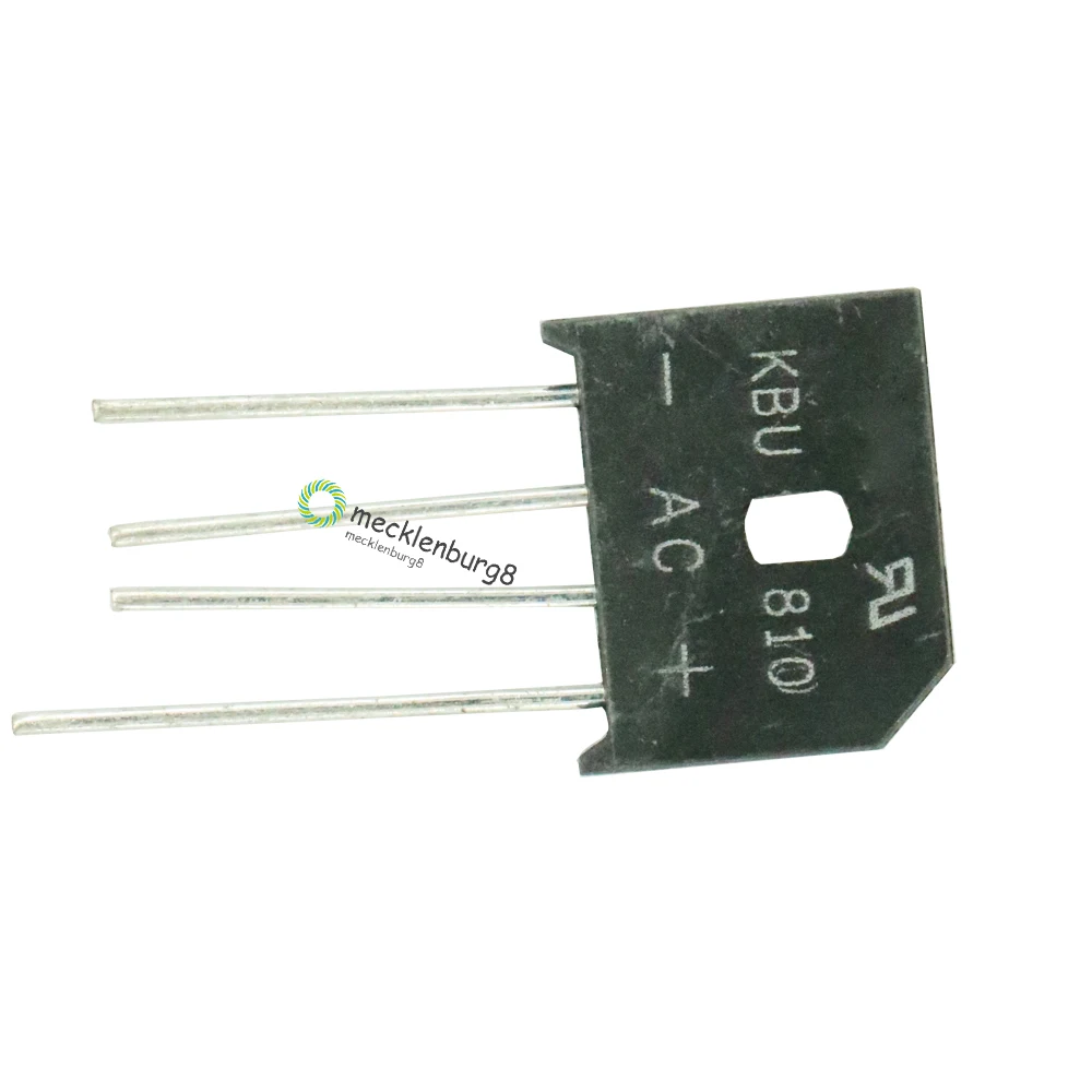 5 шт. KBU810 KBU-810 8A 1000 V диодный мостовой выпрямитель однофазный новое поступление |