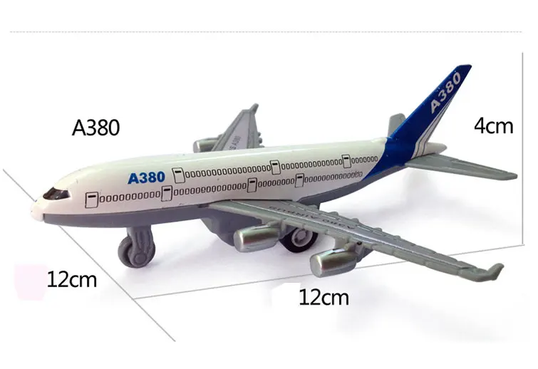 2 шт. Аэрофлот Boeing B777 Аэробус модель A380 Детская игрушка Моделирование сплава