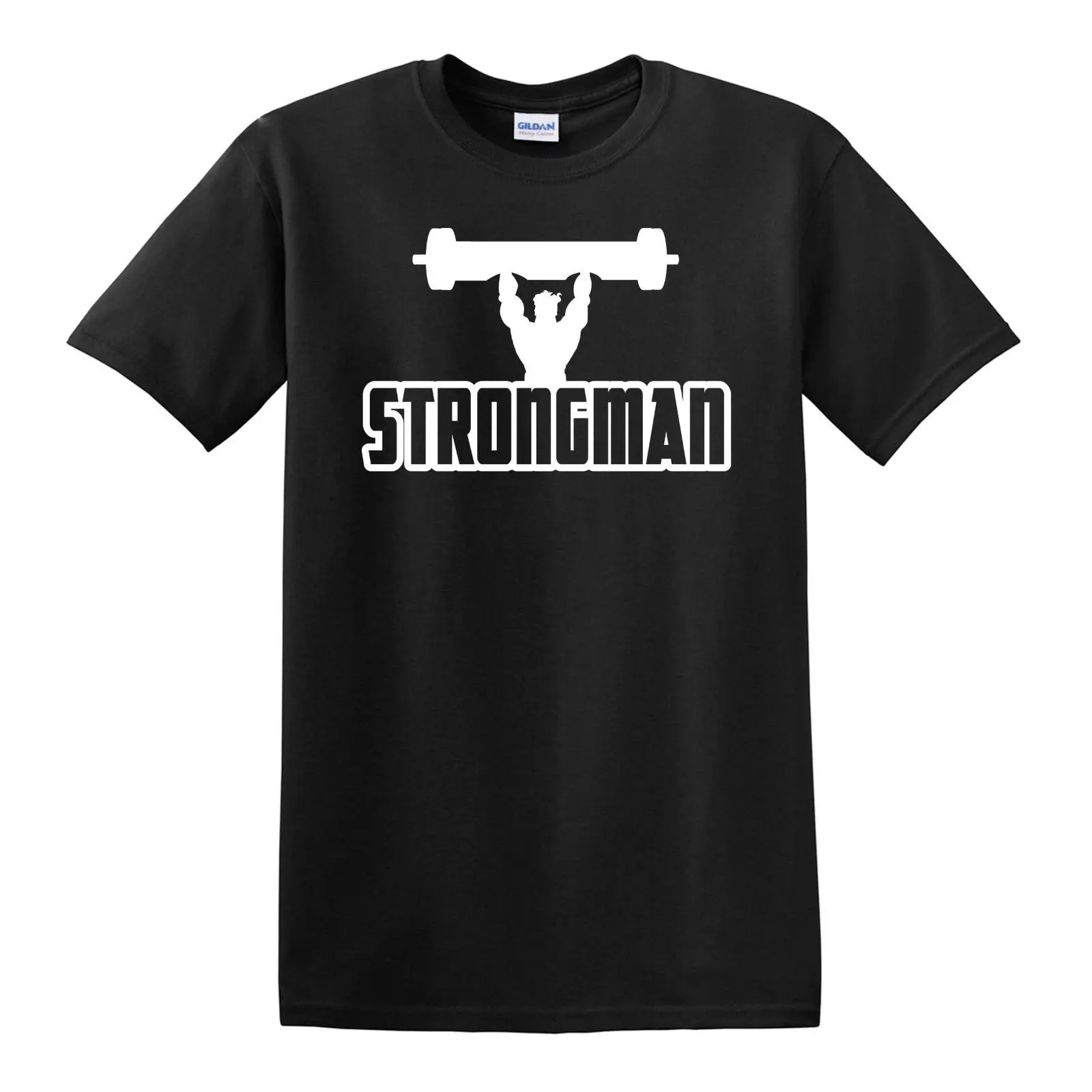 &quotСилач&quot силуэт Футболка-S для 6XL-пауэрлифтинг Gymer Бодибилдинг | Мужская одежда