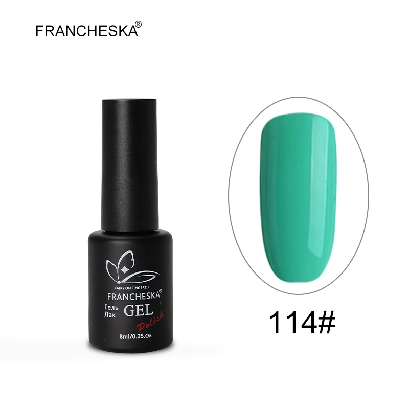 color gel -114 Полигель гель лак для ногтей Коди каучуковая база топ без липкого слоя 8 мл Цвет Лак Led uv гель лаки экологичные гели Лаки DIY Soak Off Лак коди цветные гель лак Антиаллергенный гель без фосфора - Цвет: color gel -114