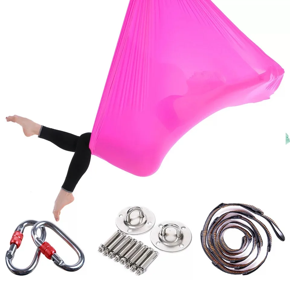 Эластичный гамак для аэройоги 5 метров новейшая многофункциональная