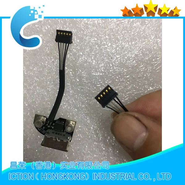 Оригинал Б/у A + 820-2565-A для MacBook Pro 13 &quot15&quot A1278 A1286 DC-IN DC плата питания Jack | Компьютеры