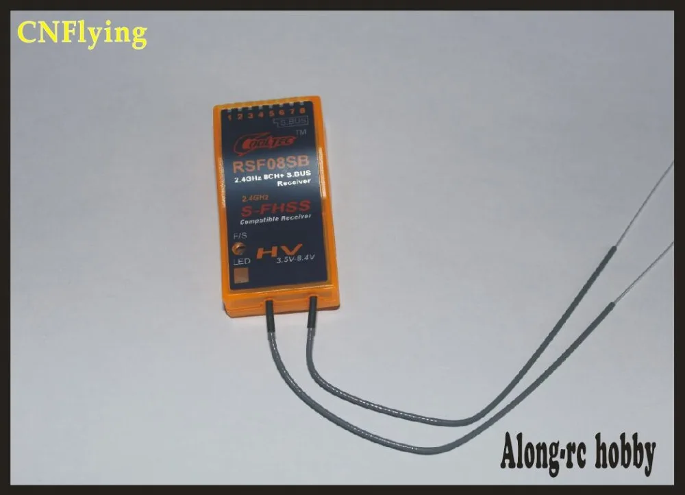 Бесплатная доставка запчасти для радиоуправляемого самолета 2 4G RSF08SB 8-канальный