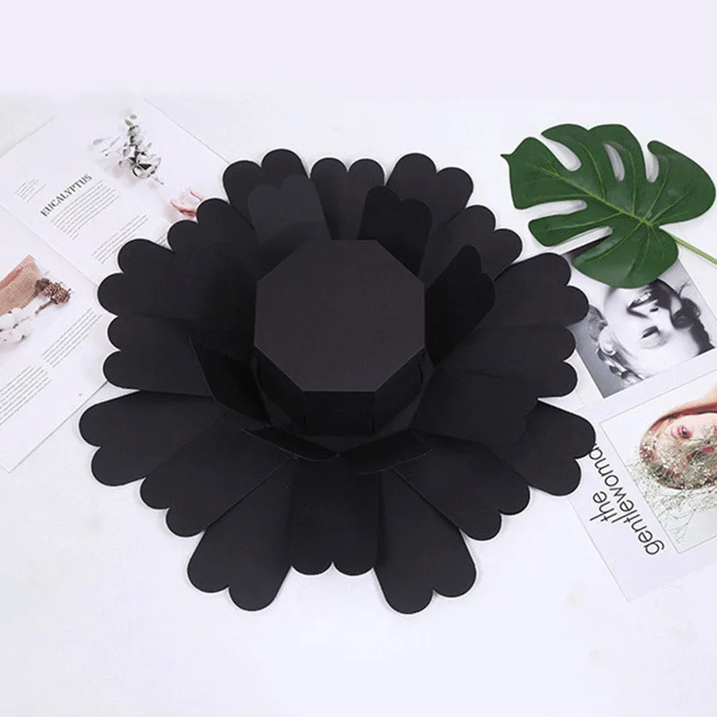 Surprise Explosion Box DIY скрапбук складной фотоальбом на день рождения День Святого