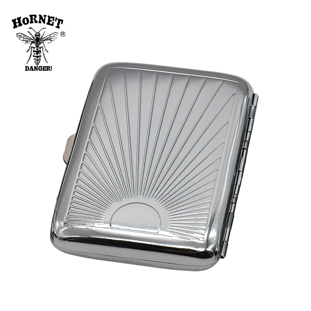 Курительная сигарета металлическая круглая для сигарет чехол Холдинг 16 сигареты