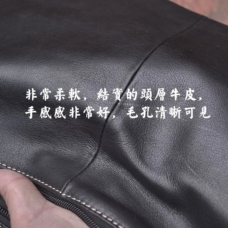 AETOO оригинальный дизайн первого слоя кожи мягкая кожаная мужская сумка через