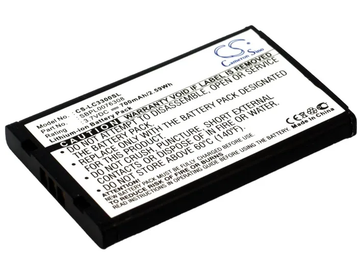 Cameron Sino 700 мАч батарея SBPL0076308 для LG 672 C2000 C3300 C3310 C3320 C341i CG225 CG300 CU320 G1600 225|Аккумуляторы
