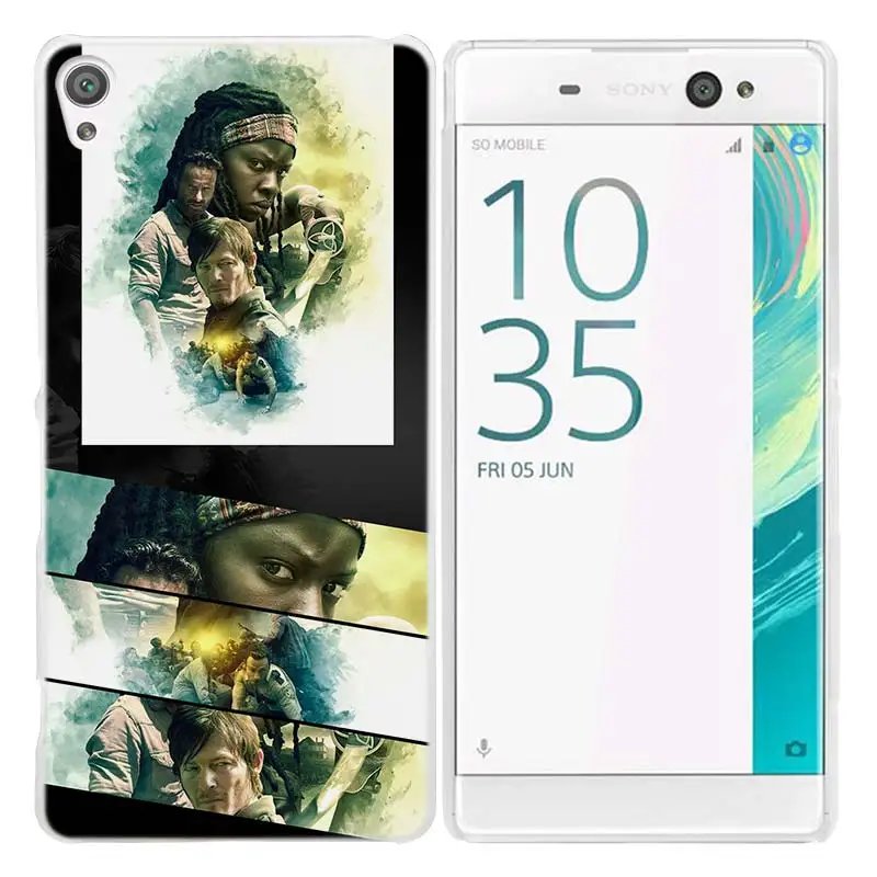 04 Чехол The Walking Dead H для sony Xperia XA XA1 X XZ Z5 Z1 Z2 Z3 M4 Aqua M5 E4 E5 C4 C5 Compact Premium жесткий прозрачный чехол для телефона - Цвет: 04