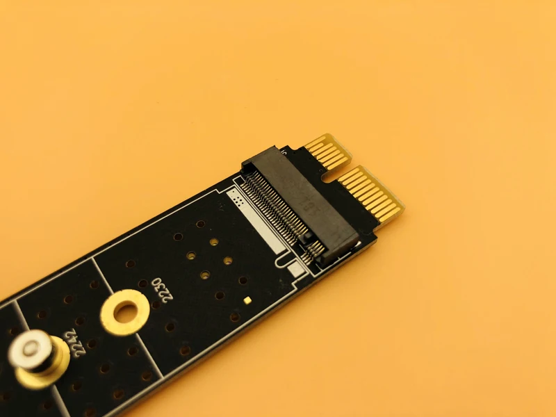 PCIE к M2 SSD адаптер M Соединитель в форме ключа NVME x1 полная скорость M.2 2280 алюминиевый
