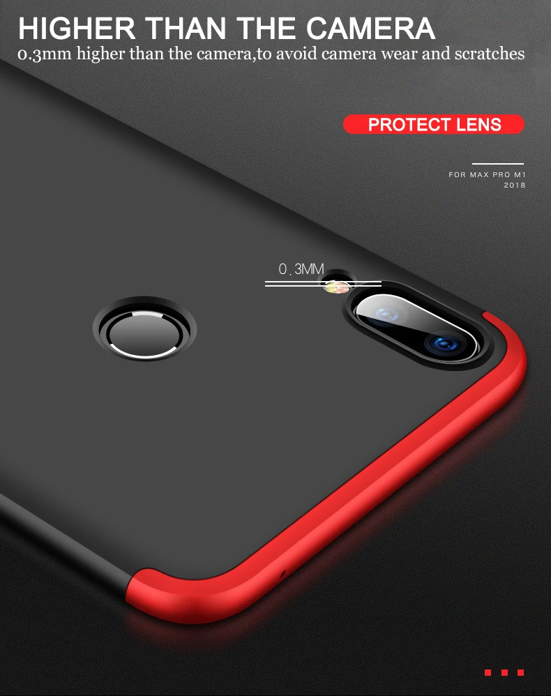 Чехол lamorniea для ASUS Zenfone Max Pro M2 ZB631KL 360, полная защита, противоударный чехол, чехол для ASUS Max Pro M1 ZB601KL ZB602KL
