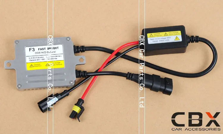 Автомобиль 35 Вт 12 В Высокое качество AC быстрый запуск тонкий HID Bi Xenon балласт F3 2