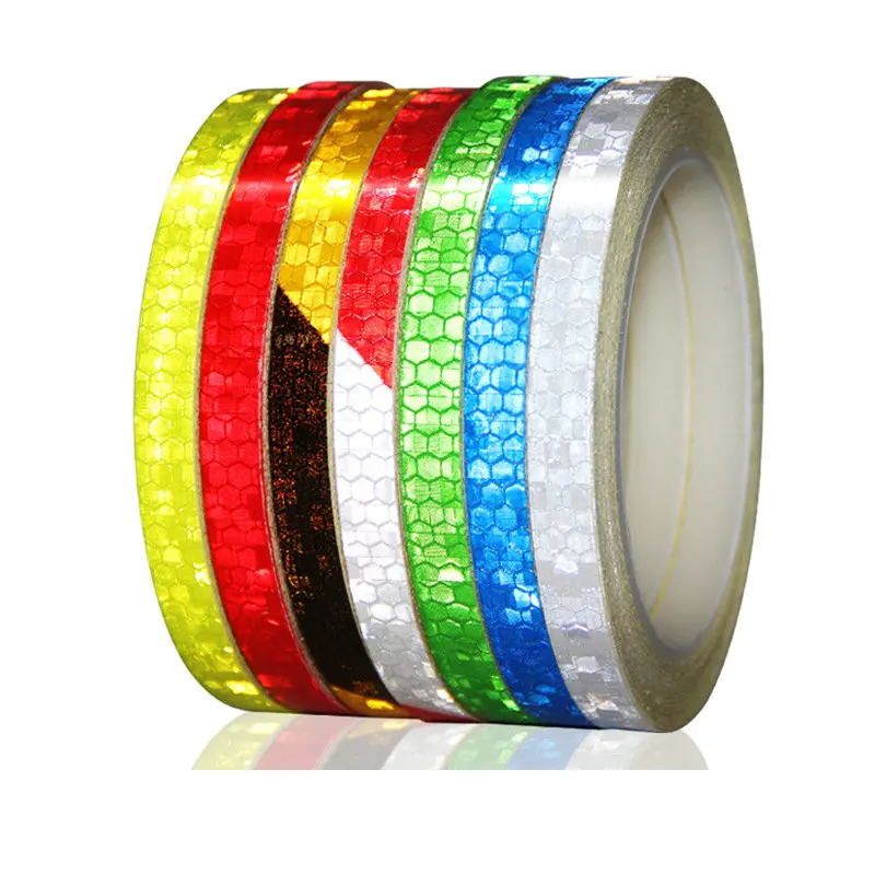 Светоотражающие наклейки на велосипед флуоресцентная клейкая лента для