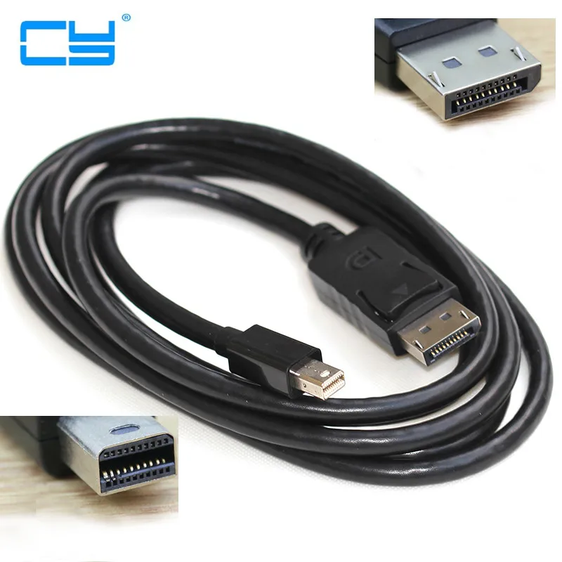 1.5M Thunderbolt Mini DisplayPort to DisplayPort Mini DP Male To DP Male for MacBook computer monitor connection
1.5M Thunderbolt Mini DisplayPort to DisplayPort Mini DP Male To DP Male for MacBook computer monitor connection