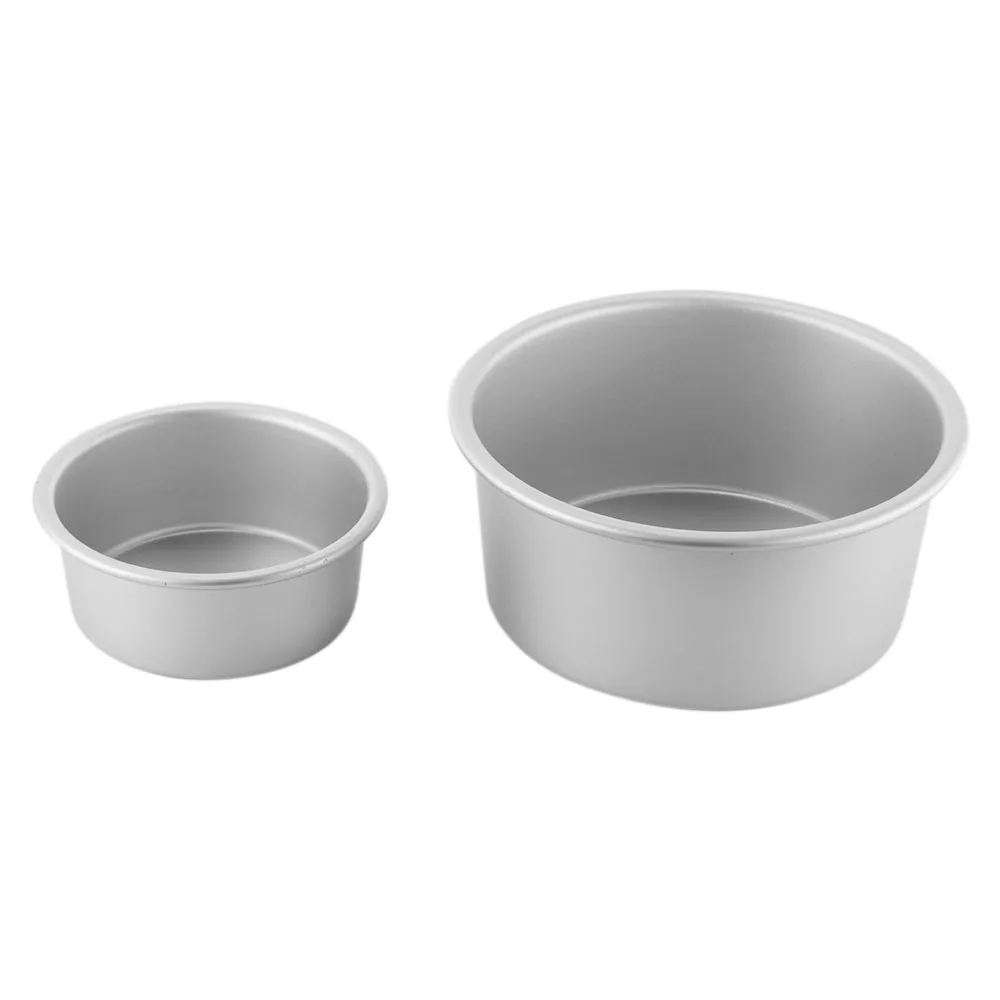 

4"/6"/8" Inch Aluminum Alloy Round Cake Baking Mould Pan Tin Mold Tray Bakeware Tool high quality Round Cake Pan