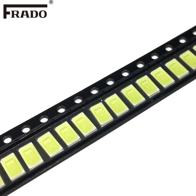 50 шт./лот SMD LED 5730 5630 чип 55LM 0 5 Вт холодный белый светодиод лампы высокой яркости SMT