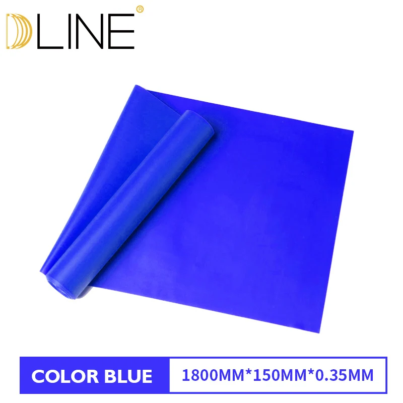 1.8M-Blue 1,5 м эластичная лента для пилатеса для фитнеса, резинки, растягивающийся пояс для йоги, растягивающийся пояс для занятий в тренажерном зале - Цвет: 1.8M-Blue