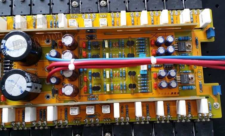 N-061 P-7100 стерео усилитель мощности класса A/B выход полностью сбалансированный
