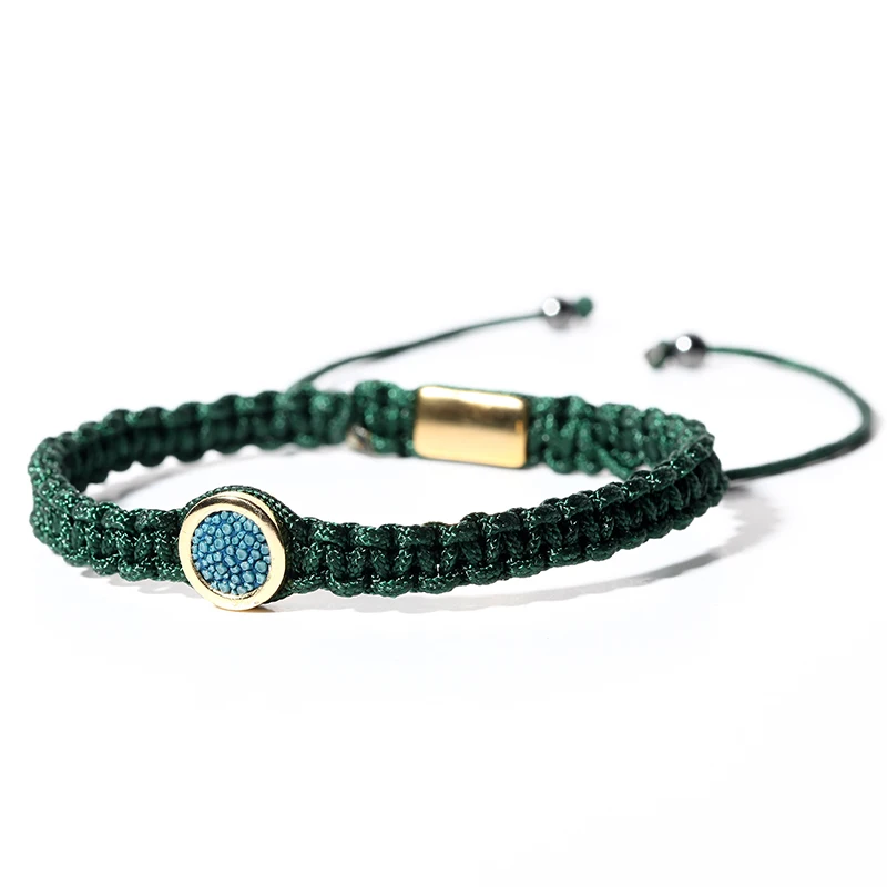 Mcllroy Charms bracelets &amp bangles men stingray leather Woven Couple bracelet Mens braided pulseira masculina Wholesale | Украшения и