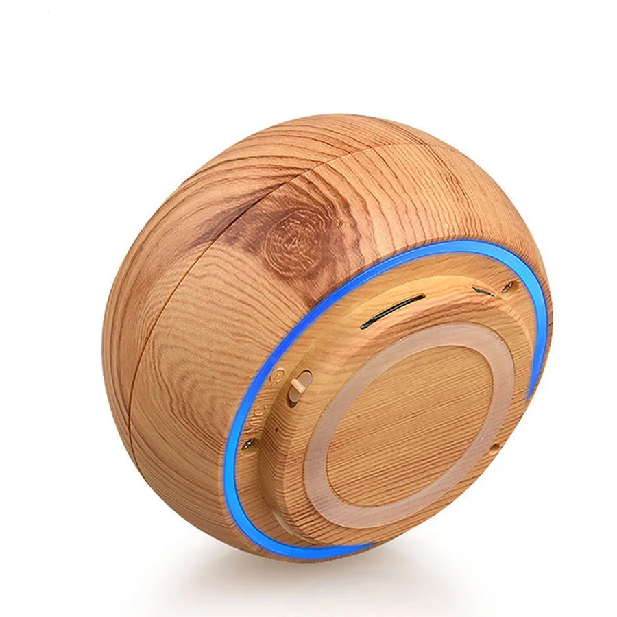 Портативный деревянный Беспроводной Bluetooth Динамик Hands-free С микрофоном колонки