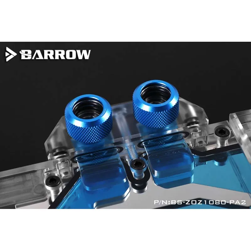 Водяной блок Barrow BS-ZOZ1080-PA2 GPU для ZOTAC SUPREMACY PLUS 1080/1070Ti/1070/1060 graphics LRC2.0 кулер воды |