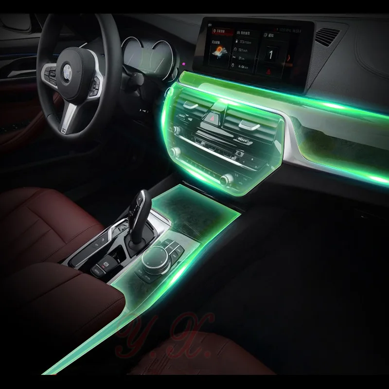 Автомобильная внутренняя отделка приборной панели CD панель прозрачная краска