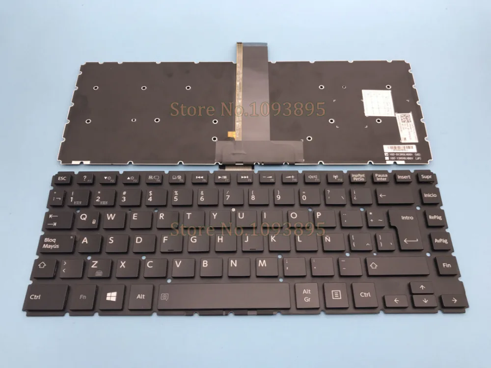 Оригинальный Новый Латинской Испанский Клавиатура для ноутбука Toshiba Satellite P30W B P35W