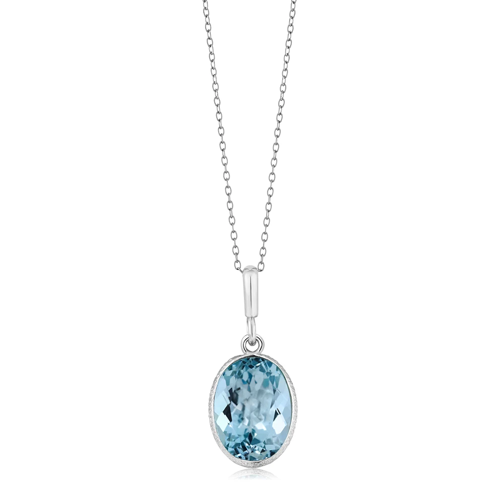 GemStoneKing серебро 925 пробы драгоценный камень ювелирные украшения 7 00 Ct 14х10 овальная