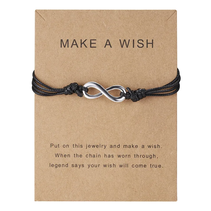 Модные регулируемые браслеты браслет античный серебряный цвет подвески в виде