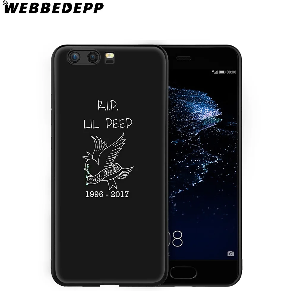 WEBBEDEPP Lil Peep Rip Singer мягкий чехол для Huawei P8 P9 P10 P20 P30 Lite Pro P Smart Z Plus 2019 Y6 Prime 2018 2017 Mini |