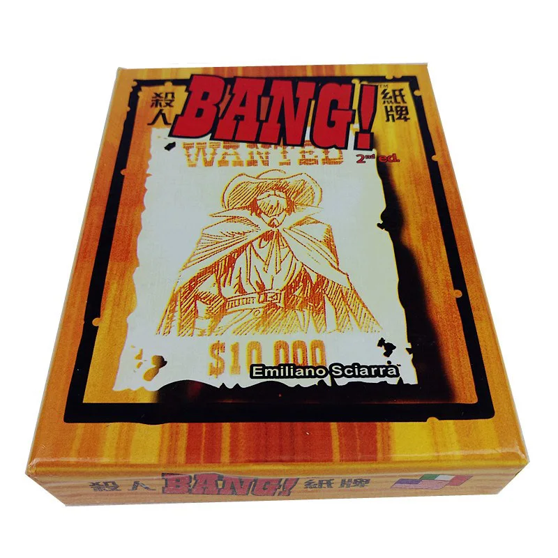 Настольная игра Bang 4 7 игроков китайская версия семейная настольная