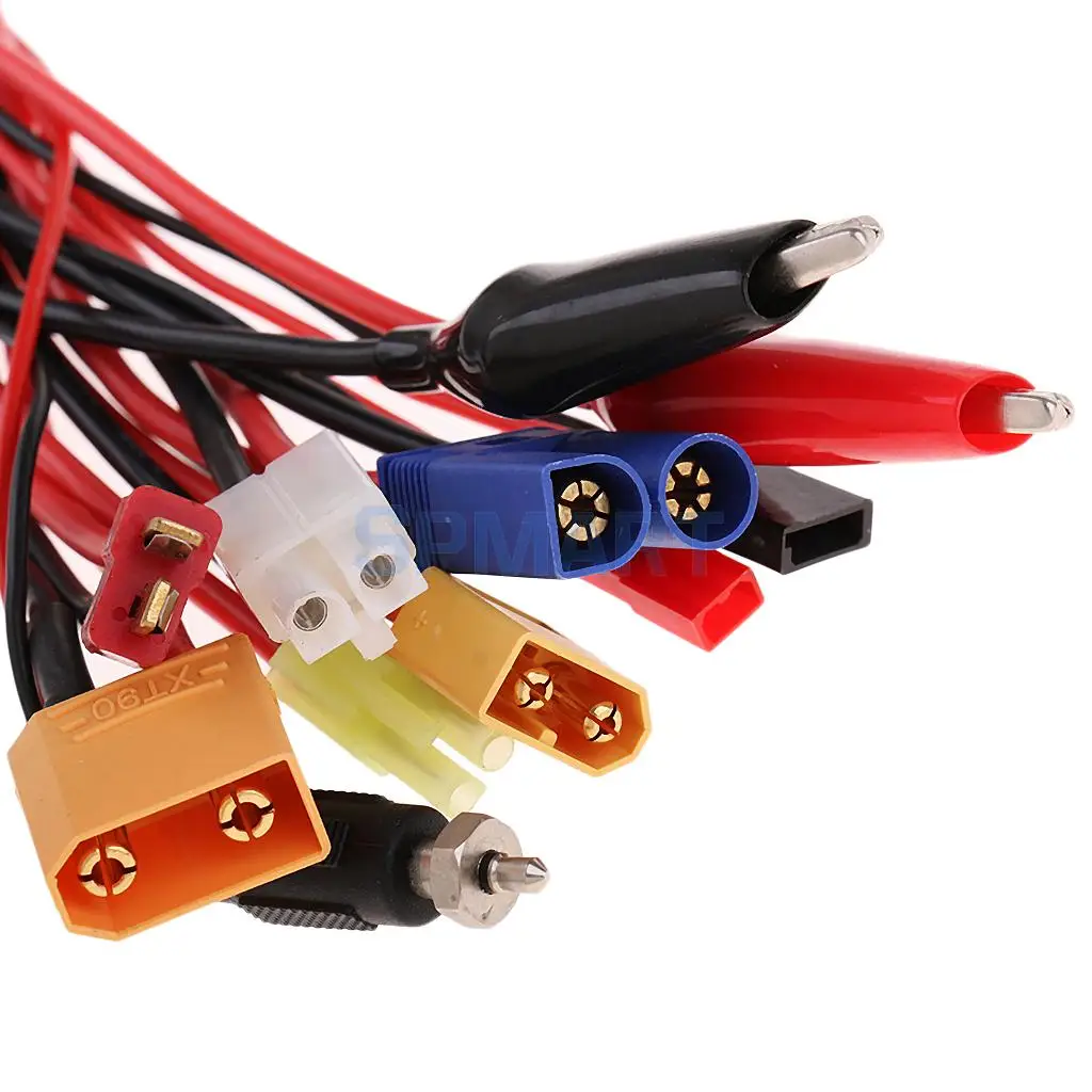 Многофункциональный зарядный кабель 10 в 1 XT60 XT90 T Plug EC5 JST JR штекер адаптер