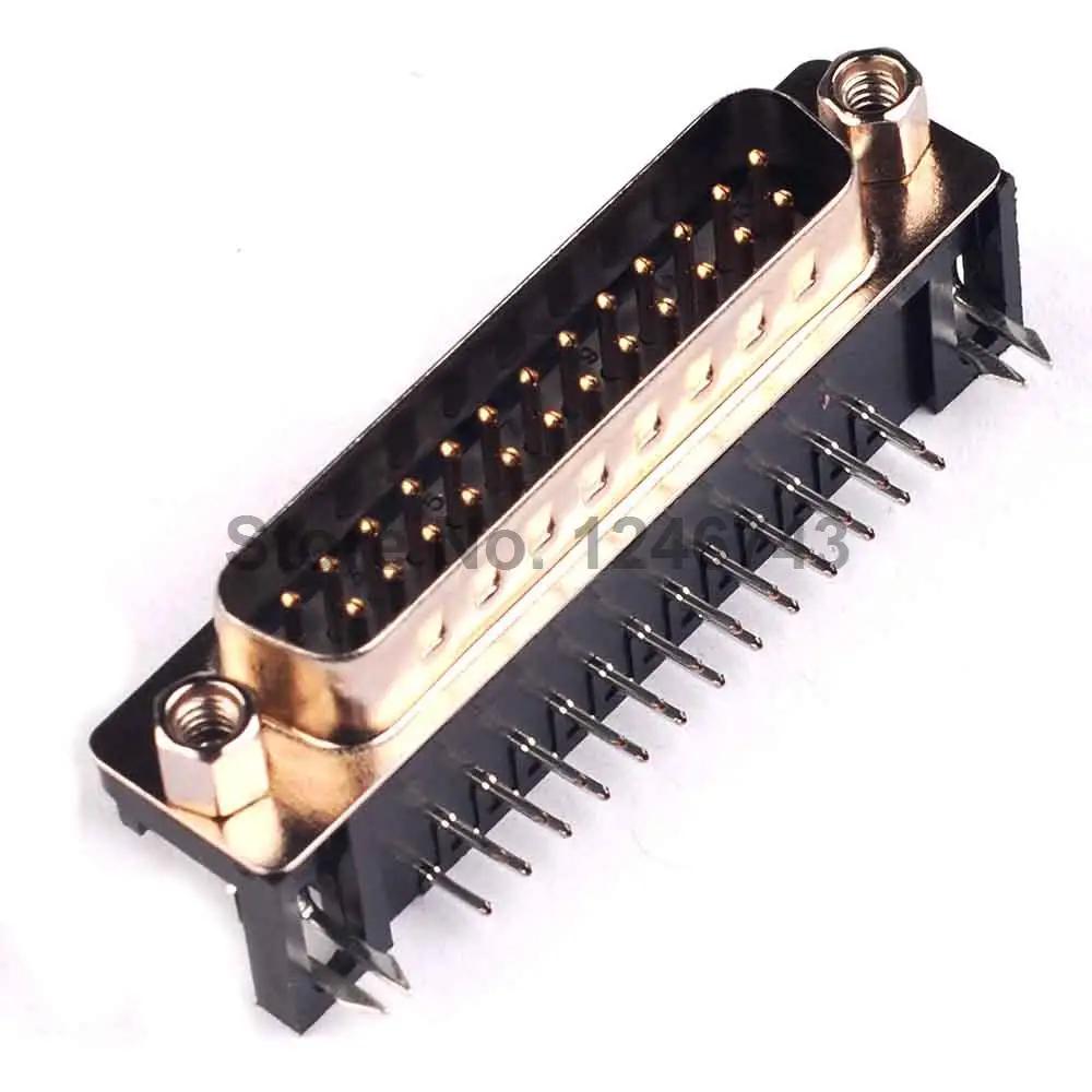 10PCS/LOT D-SUB DB25 25Pins Male Plug Solder Type Welding Connector DIY | Обустройство дома