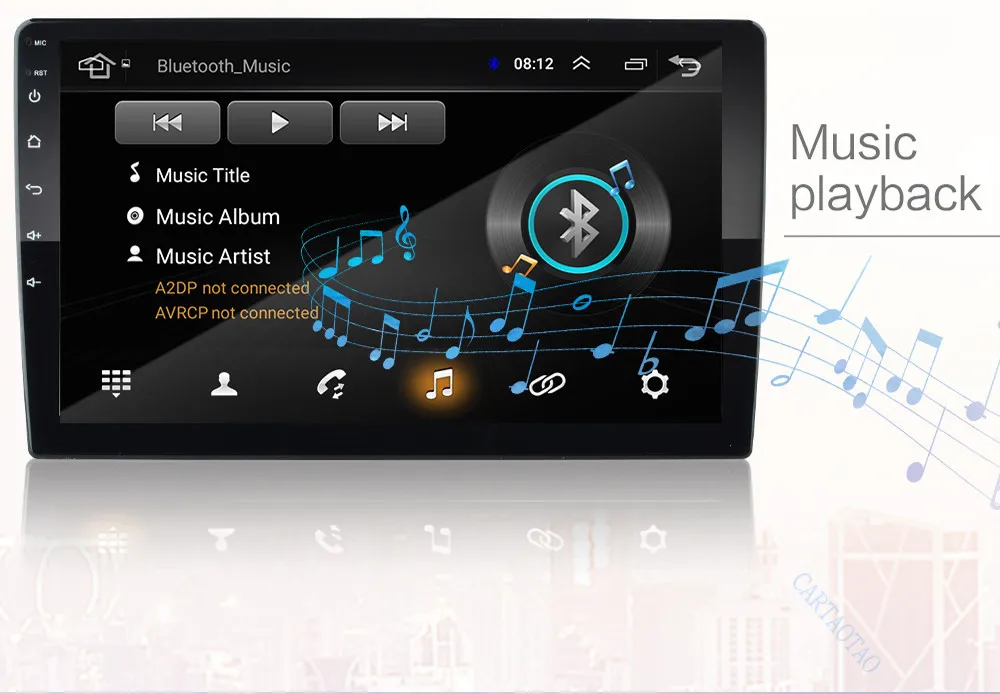 2 din Android 8,1 Автомобильный мультимедийный DVD плеер для Lifan 320 2009 2010 2011 2012 2.5D hd-навигатор для автомобиля gps навигации bluetooth-плеер