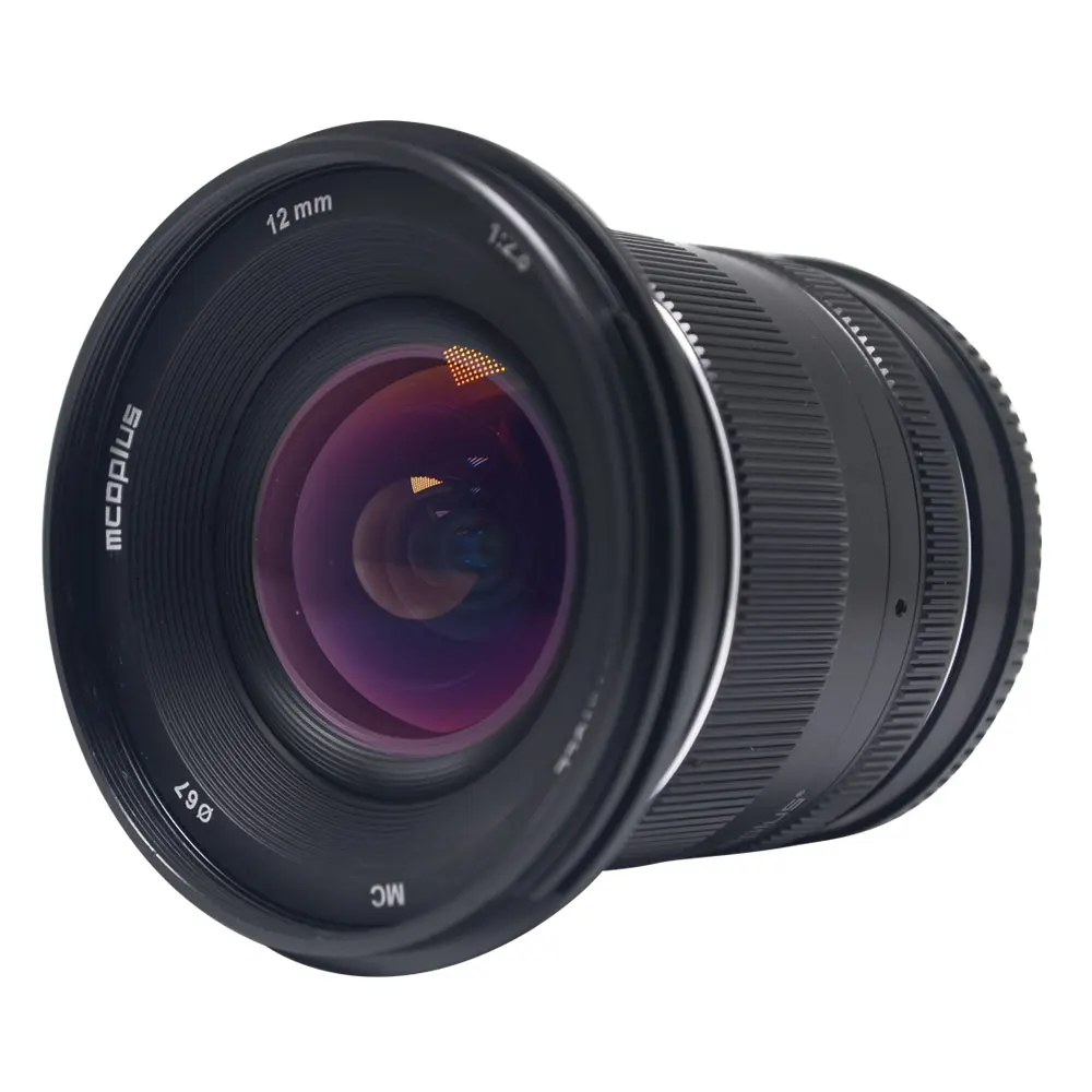 Mcoplus 12 мм f/2 8 ручной ультра широкоугольный объектив фотовспышка для Panasonic Olympus M4/3
