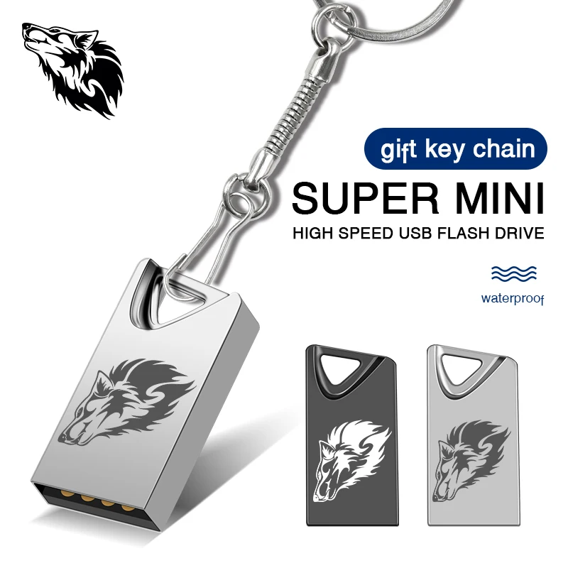 Модный usb флеш накопитель 4 ГБ 8 16 32 SDHC 2 0 64 128 SDXC Флешка u диск с кольцом для ключей|USB