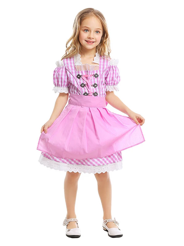 Dirndl Girl The Munich Oktoberfest Costume Germany Bavarian Wench Waiter Cosplay Stage Show Carnival Parade Fancy Party Dress