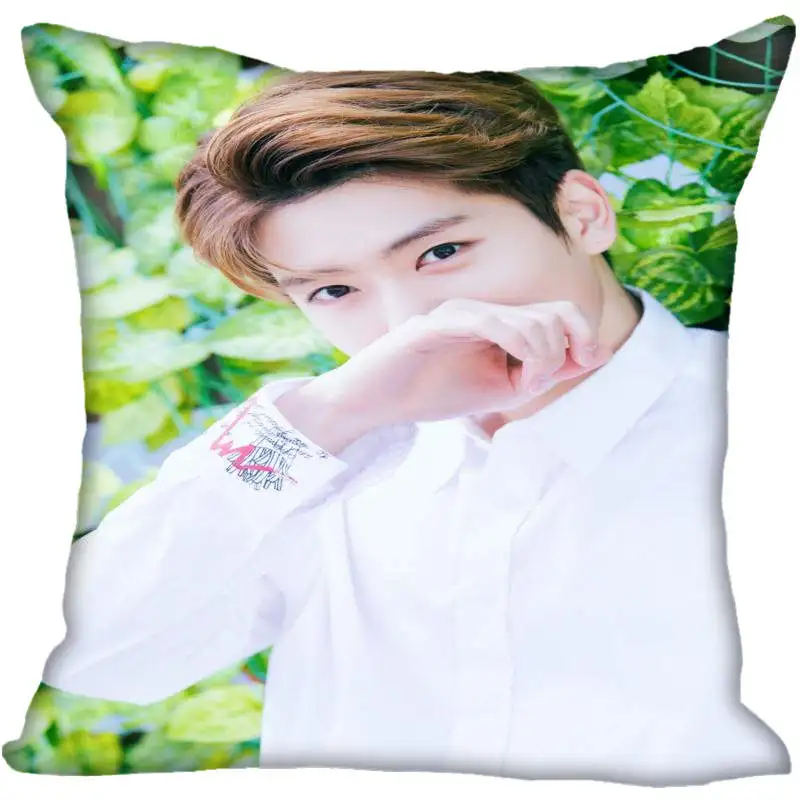 14 Пользовательские Kpop NCT JaeHyun Печатных Квадратных шелковые наволочки 40x40 см, 35x35 см одна сторона атласная наволочка индивидуальный логотип - Цвет: 14
