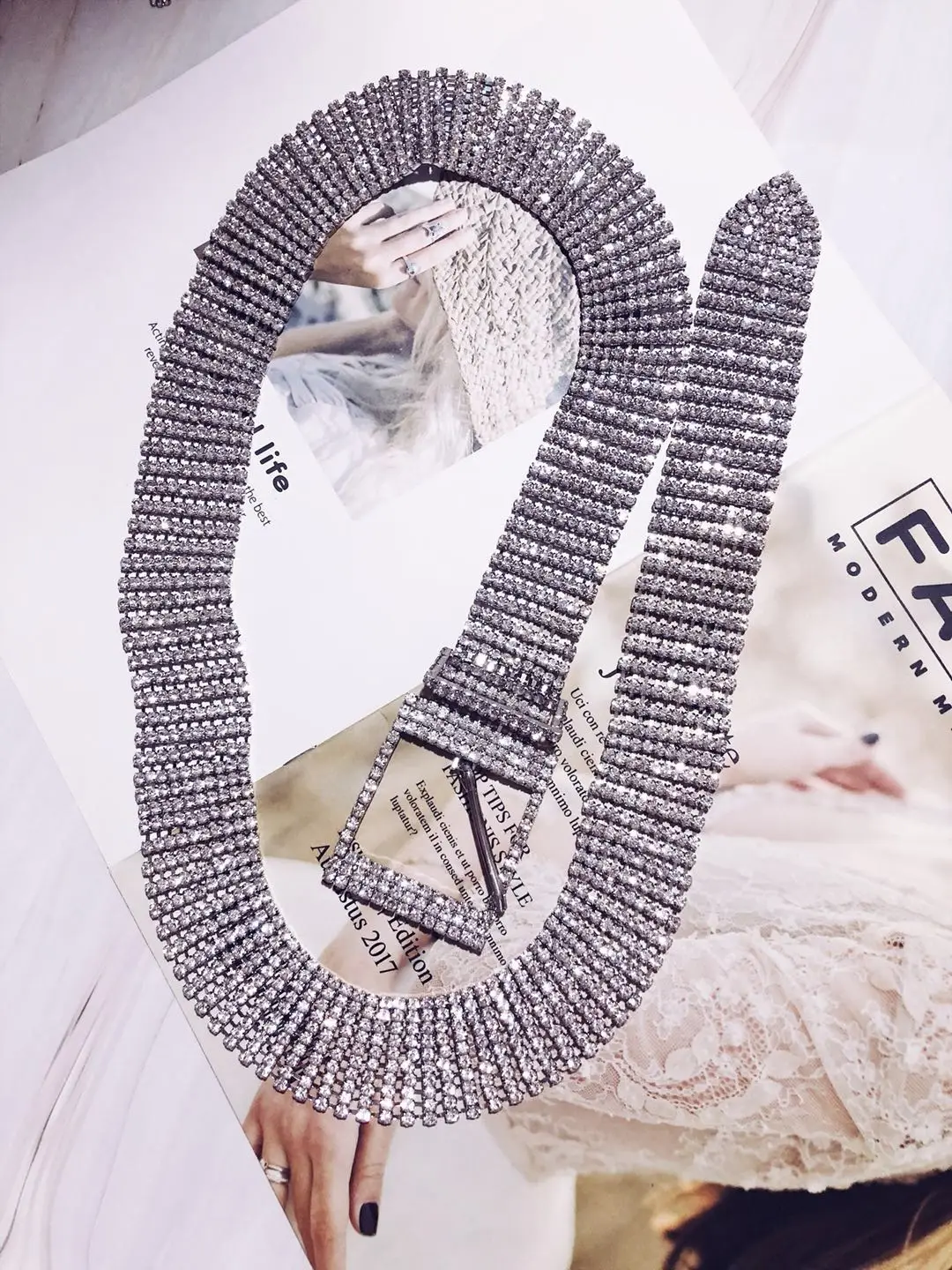 Новая роскошная цепочка на талию в европейском и американском стиле