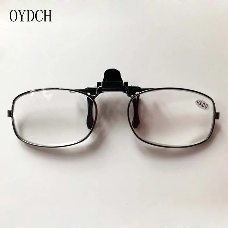 Портативный клип очки для чтения мужские и женские общие Досуг Спорт клип очки для чтения